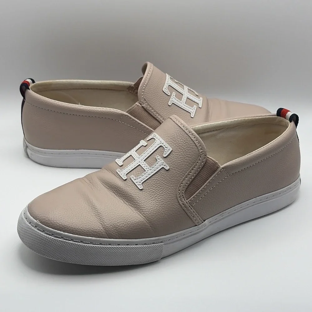 Tommy Hilfiger Lucy3 Mule Sneakers Slide On Light Pink Woman's 8.5